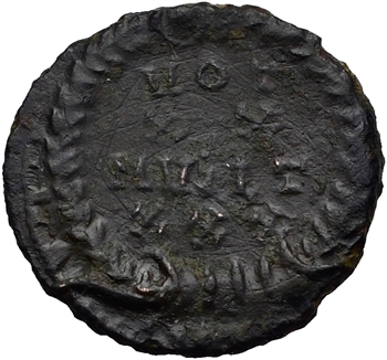 Urbs Roma, nummus, Constantinople, 347-348