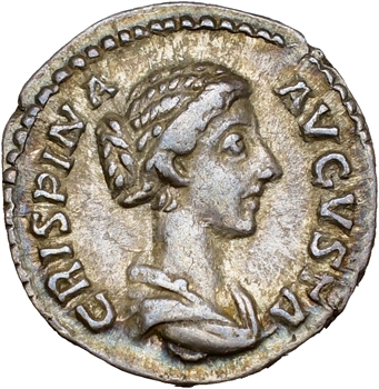 Crispine, denier, Rome, 180-183