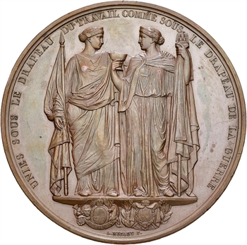 Second Empire, commande d&rsquo;armes de l&rsquo;Angleterre à la manufacture de Saint-Étienne (guerre de Crimée), 1855 Paris