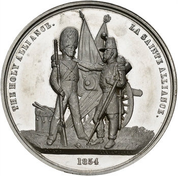 Russie//France, la Sainte Alliance France, Angleterre et Turquie contre la Russie, 1854 Londres