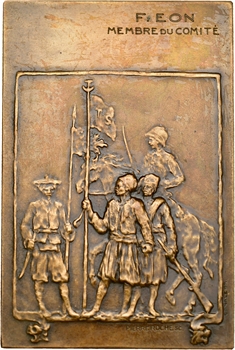 IIIe République, Journée des troupes coloniales, par Pierre Roche, 1917 Paris