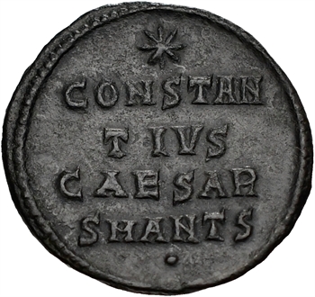 Constantin II, demi-centenionalis ou demi-nummus, Antioche, 324-325
