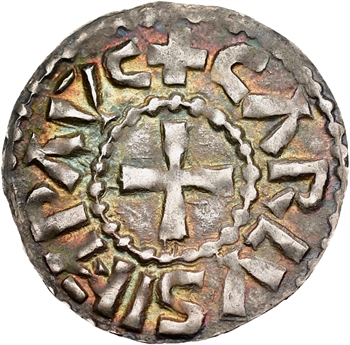 Charles le Chauve (au nom de), denier, Bourges
