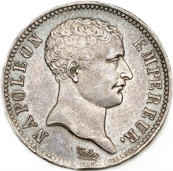Premier Empire, 1 franc tête de nègre, 1807 Paris