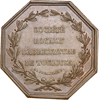 Second Empire, la société d’agriculture de Toulouse, 1820