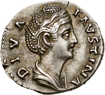 Divine Faustine Mère, denier, Rome, après 147