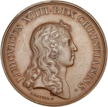Louis XIV, sacre à Reims le 7 juin 1654, par Jean Mauger, 1654 [1845-1860] Paris