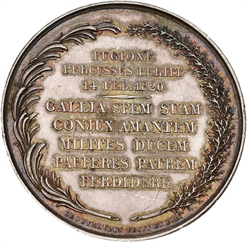 Assassinat du duc de Berry, 14 février 1820 Paris