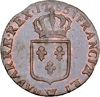 Louis XVI, sol de bronze, 1785 Lille