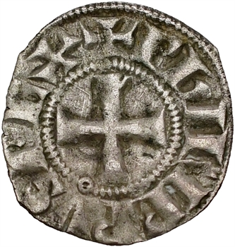 Philippe IV, obole tournois à l&rsquo;O rond