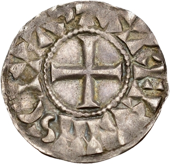 Orléans (vicomté d&rsquo;), denier au nom de Hugues, c.1010-1025