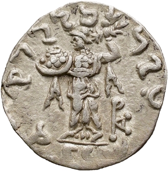 Royaume de Bactriane, Ménandre, drachme, c.160-140 av. J.-C.