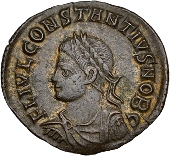 Constantin II, nummus, Nicomédie, 325-326