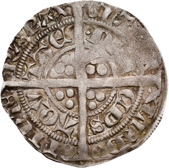 Aquitaine (duché d’), Édouard le Prince noir, demi-gros, Limoges