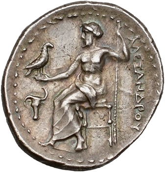 Macédoine, Alexandre le Grand, drachme, Magnésie du Méandre, c.323-319 av. J.-C.