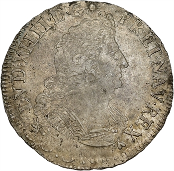 Louis XIV, demi-écu aux palmes, 1693 Rennes