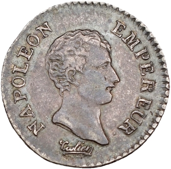 Premier Empire, quart de franc calendrier grégorien, 1806 Paris