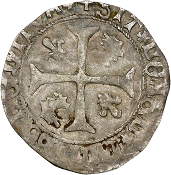 Dauphiné, Viennois (dauphins du), Charles-Orland de France, douzain du Dauphiné, s.d. (1494) Romans vatiété inédite