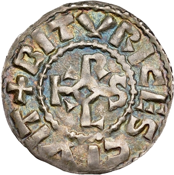 Charles le Chauve (au nom de), denier, Bourges