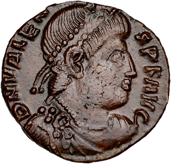 Valens, nummus, Thessalonique, 364-367