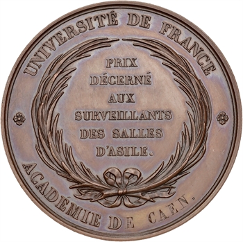 Second Empire, prix aux surveillants de salles d’asile, 1863-1864 Paris