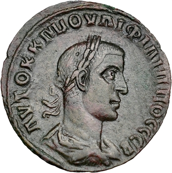 Syrie, Commagène, Philippe II, bronze, Zeugma, 247-249