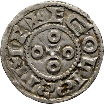 Angoulême (comté d’), denier immobilisé au nom de Louis IV, s.d. (fin du Xe s. – début du XIe s.)