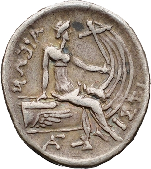 Eubée, Histiée, tétrobole, c.196-168 av. J.-C