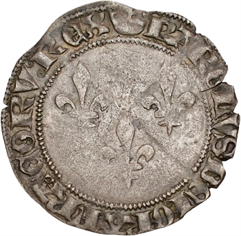 Charles VII, double gros de Tournai, 1re émission, Tournai