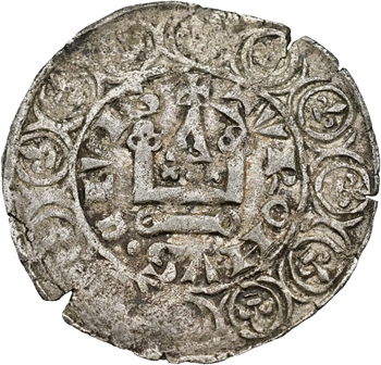 Jean II le Bon, blanc au châtel tréflé