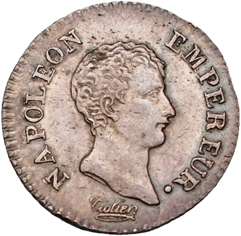 Premier Empire, quart de franc calendrier grégorien, 1806 Paris