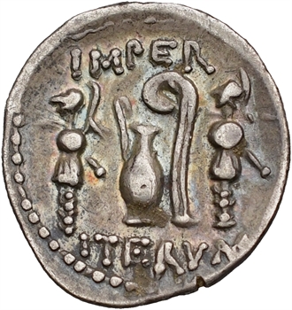 Sulla (Sylla), denier, atelier itinérant, 84-83 av. J.-C.