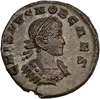 Crispus, follis ou nummus, Londres, 317