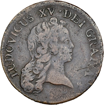 Louis XV, demi-sol au buste enfantin, 1721 Paris