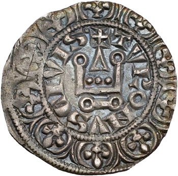 Philippe IV, maille tierce à l’O rond