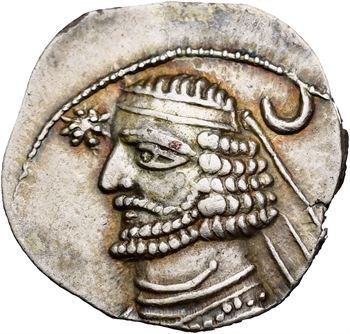 Royaume Parthe, Orodes II, drachme, c.54-38 av. J.-C.