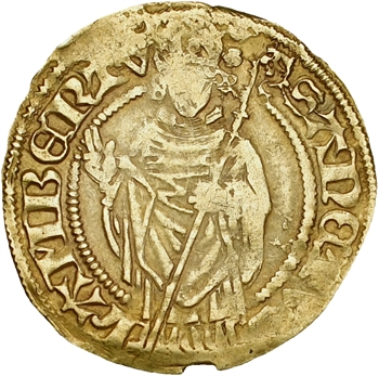 Liège (principauté épiscopale de), Jean de Hornes, florin d&rsquo;or, s.d. (1485-1505)