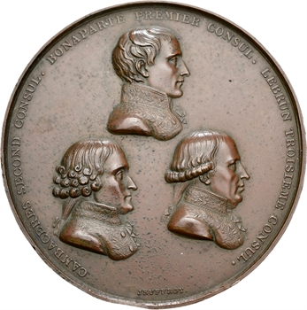 Consulat, promulgation du Traité d&rsquo;Amiens, An X, 1802 Paris
