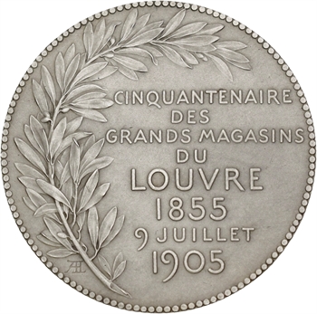 Daniel-Dupuis (J.-B.) : cinquantenaire des Grands magasins du Louvre, 1905 Paris