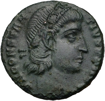 Constantin II, nummus, Héraclée, 326-327