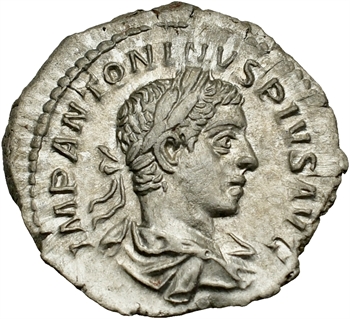 Élagabale, denier, Rome, 218-222
