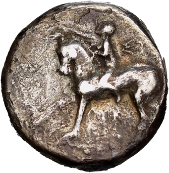 Calabre, Tarente, didrachme, 281-209 av. J.-C.