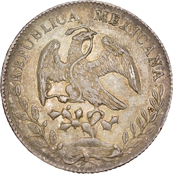 Mexique (République du), 8 réaux, 1895 Zacatecas