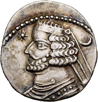 Royaume Parthe, Orodes II, drachme, c.54-38 av. J.-C.