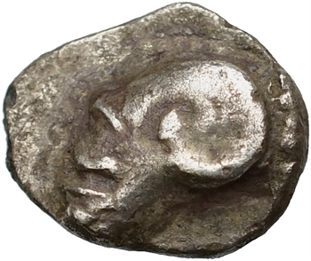 Marseille – Massalia, hémiobole à la tête de bélier à gauche, c.470-460 av. J.-C.