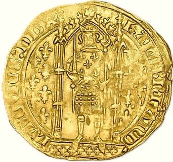 Provence (comté de), Louis Ier, franc à pied, Avignon