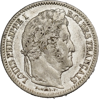Louis-Philippe Ier, 2 francs, 1837 Rouen