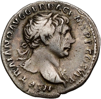 Trajan, denier, Rome, 103-111