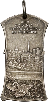 Vernon (F.) : Exposition Universelle de Paris, XIIIme congrès international de médecine, 1900 Paris