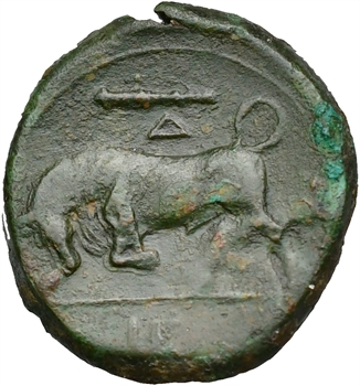 Sicile, Agathoklès, bronze, Syracuse, c.317-289 av. J.-C.